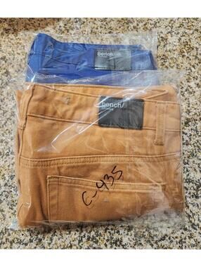 Bundle of Y2K Retro Bench Chino Khakis Jeans Denim Pants Sz 33/34 Jeans Cotton